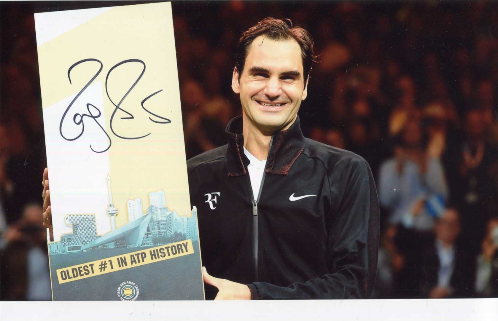 Roger Federer Autograph Autogramm | ID 15719878623613