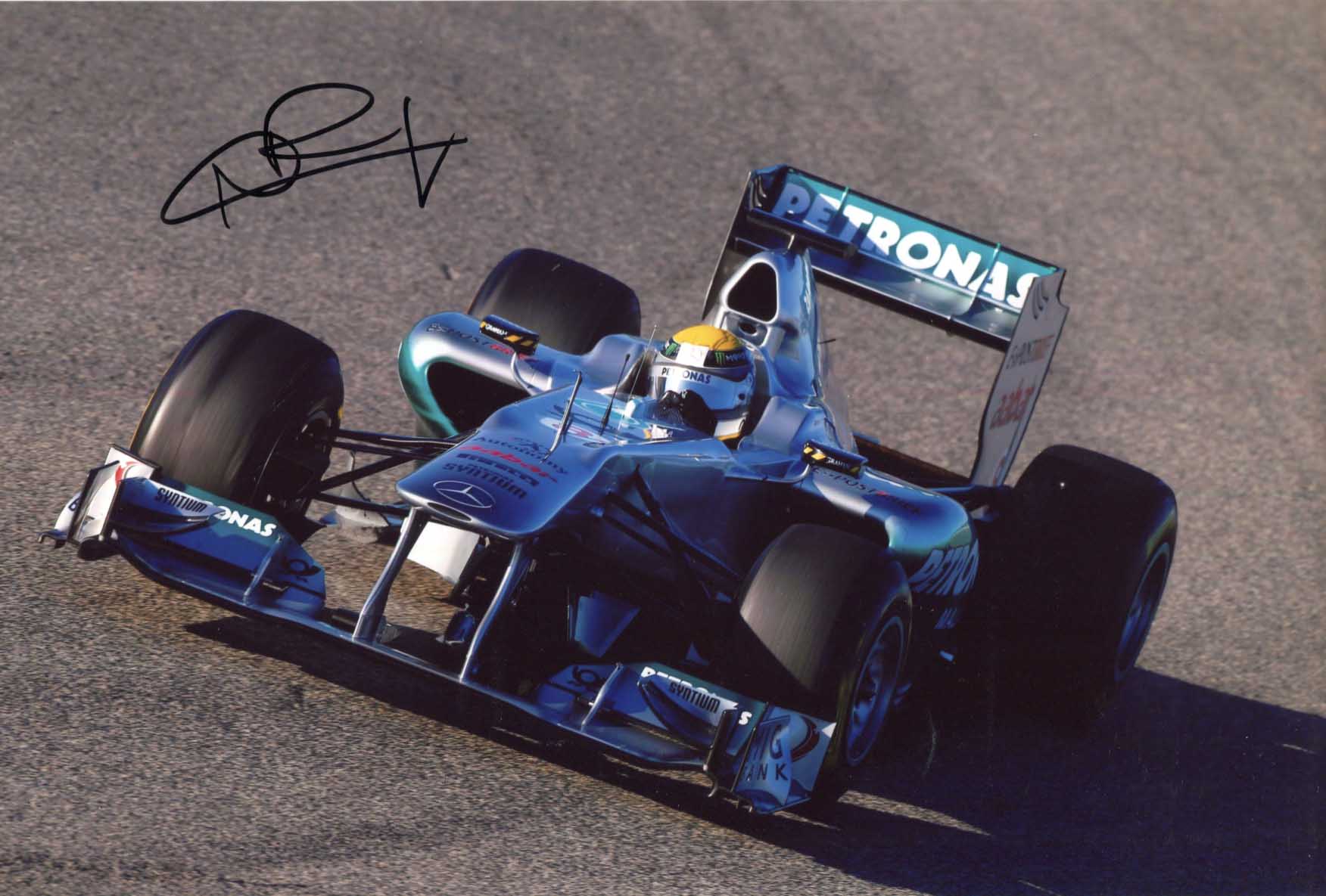 Nico Rosberg Autograph Autogramm | ID 15719918600573
