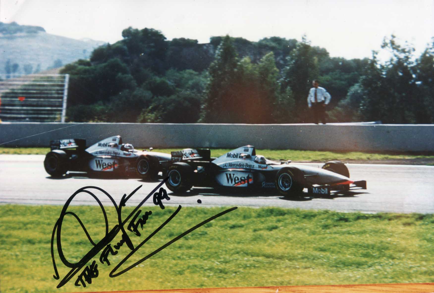 Mika Häkkinen Autograph Autogramm | ID 15719933084029