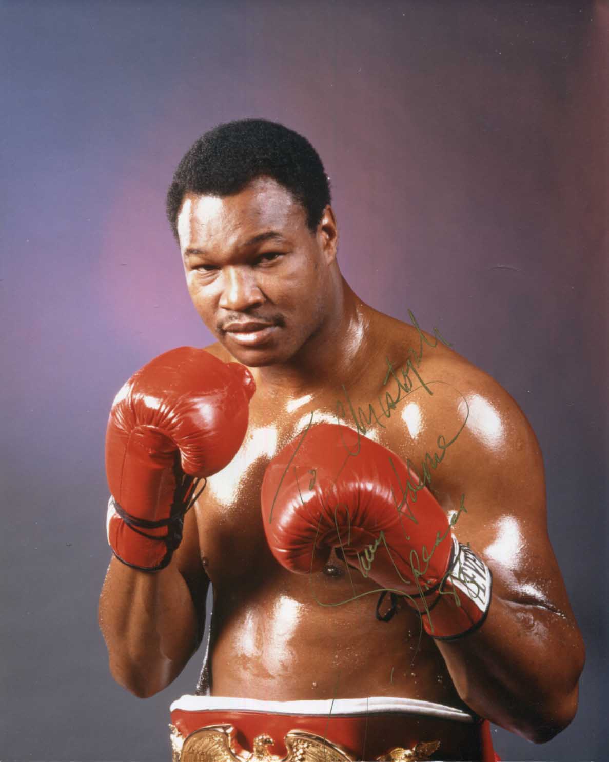 Larry Holmes Autograph Autogramm | ID 15720066417021