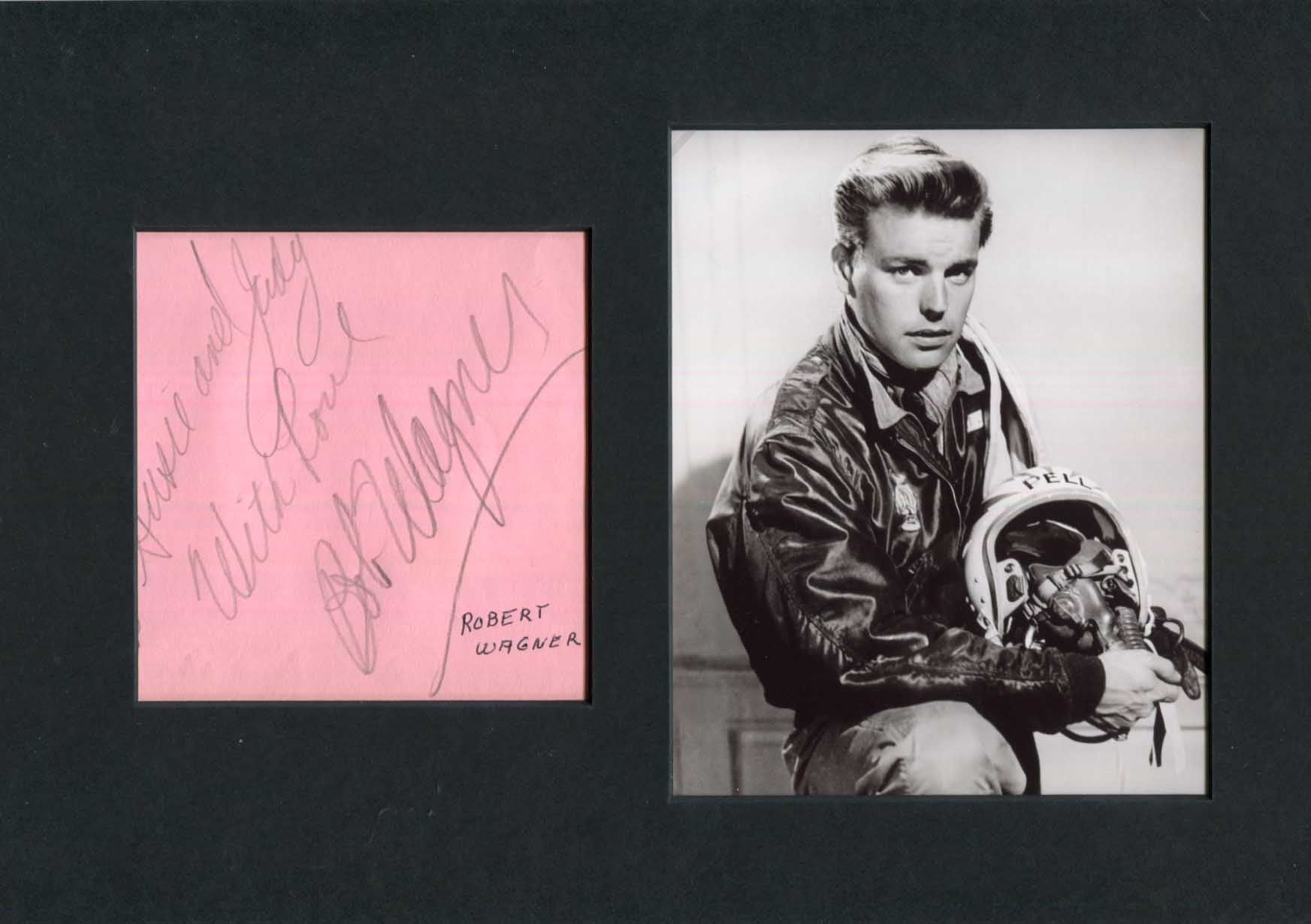 Robert Wagner Autograph