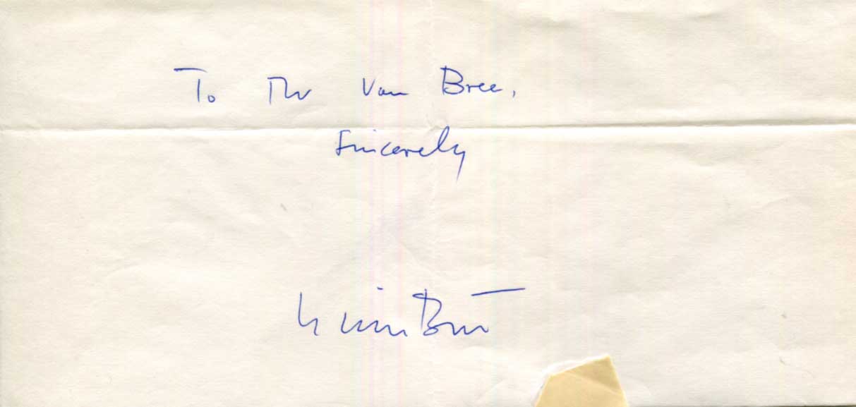 Luciano Berio Autograph Autogramm | ID 15728819437949