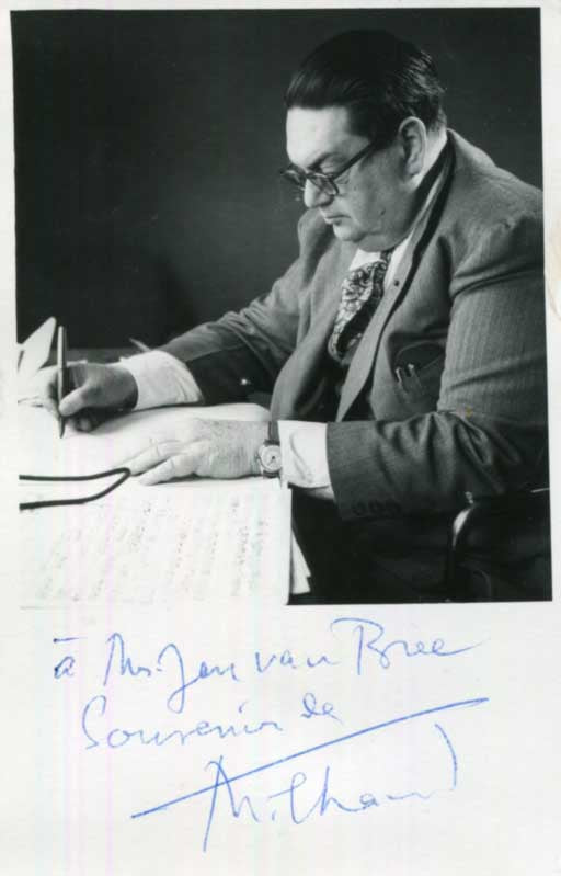 Darius Milhaud Autograph Autogramm | ID 15728940122493