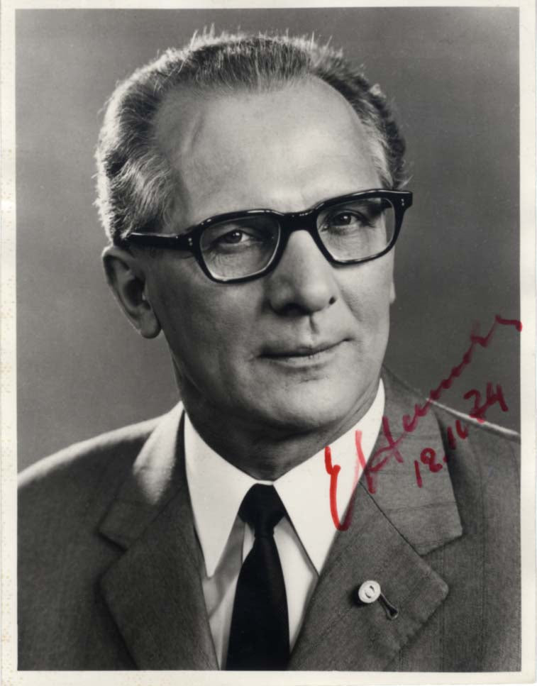 Erich Honecker Autograph Autogramm | ID 15730551849341