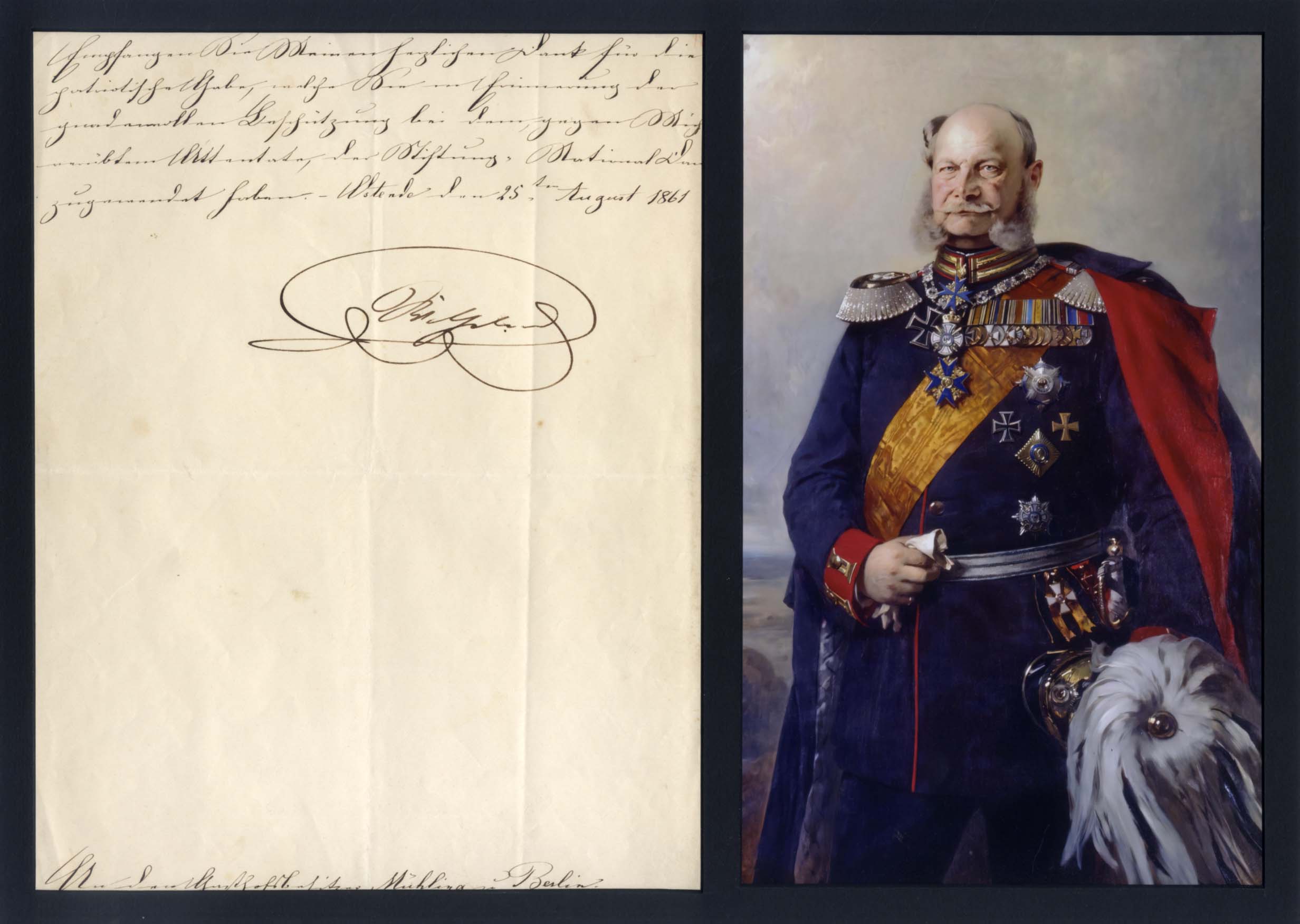 Wilhelm I. German Emperor Autograph