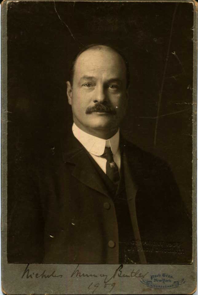 Nicholas Murray Butler Autograph