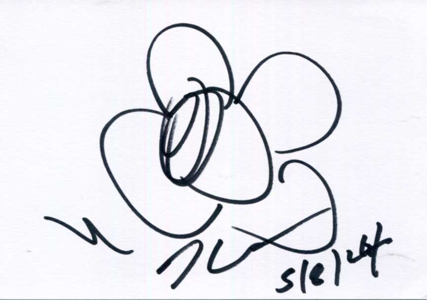 Jeff Koons Autograph Autogramm | ID 15733125546365