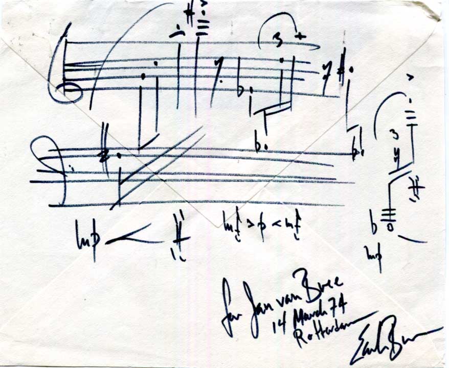 Earle Brown Autograph Autogramm | ID 15744054329725