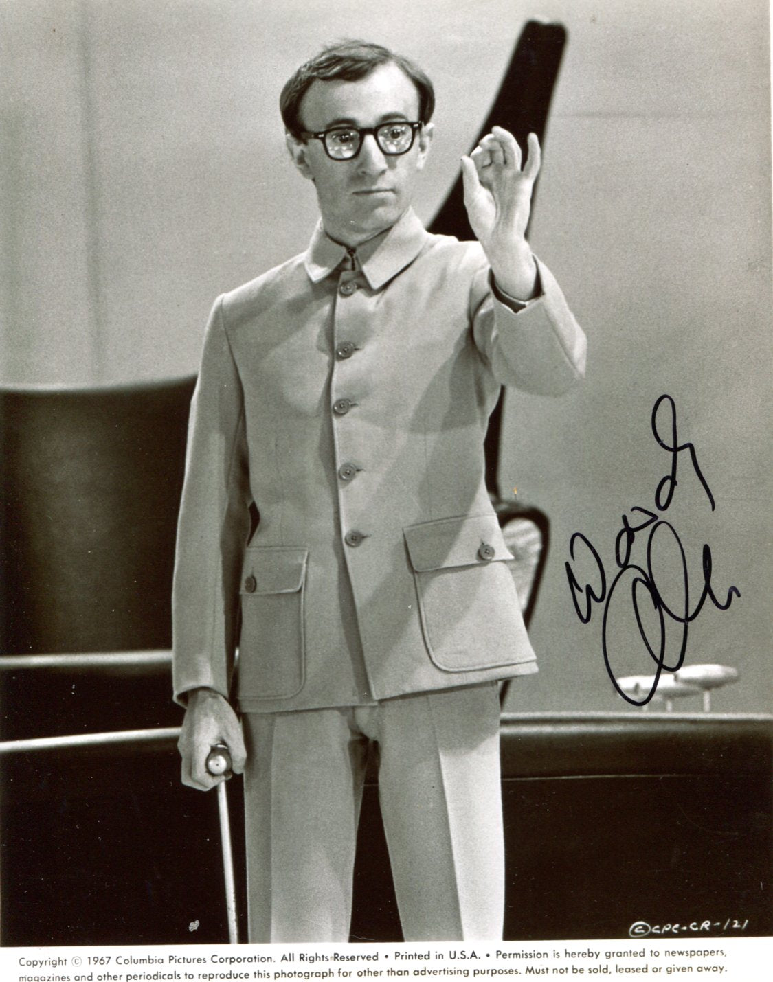 Woody Allen Autograph Autogramm | ID 15750279758205