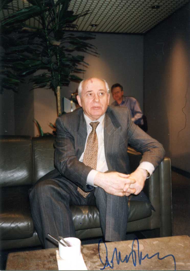 Michail Gorbachev Autograph Autogramm | ID 15754362552701