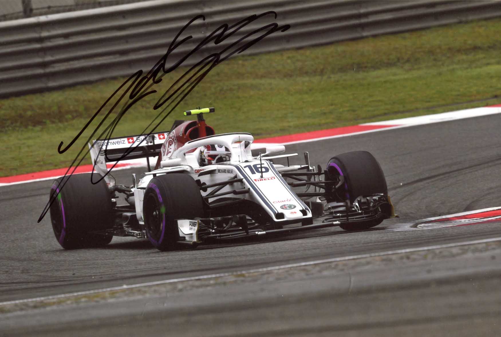 Charles Leclerc Autograph Autogramm | ID 15757256163709