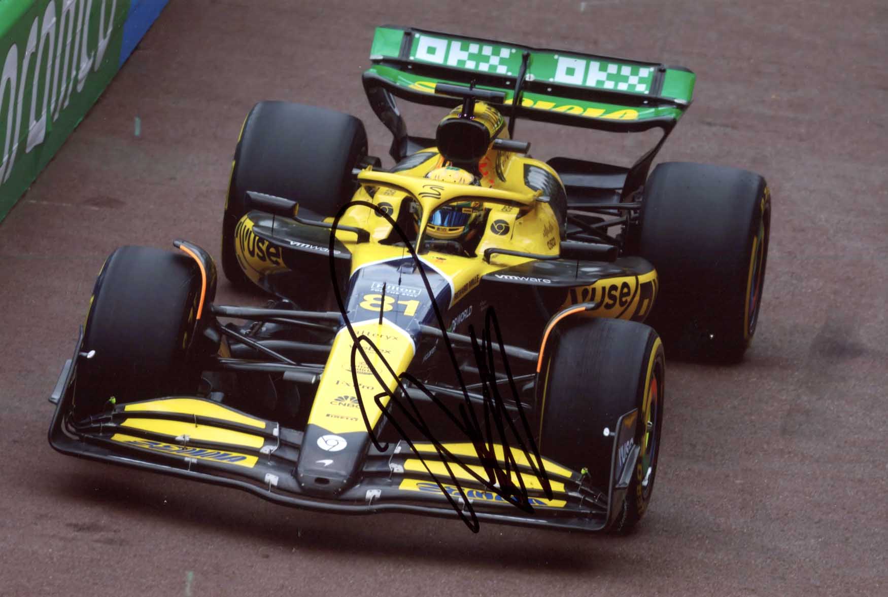 Oscar Piastri Autograph Autogramm | ID 15757572211069