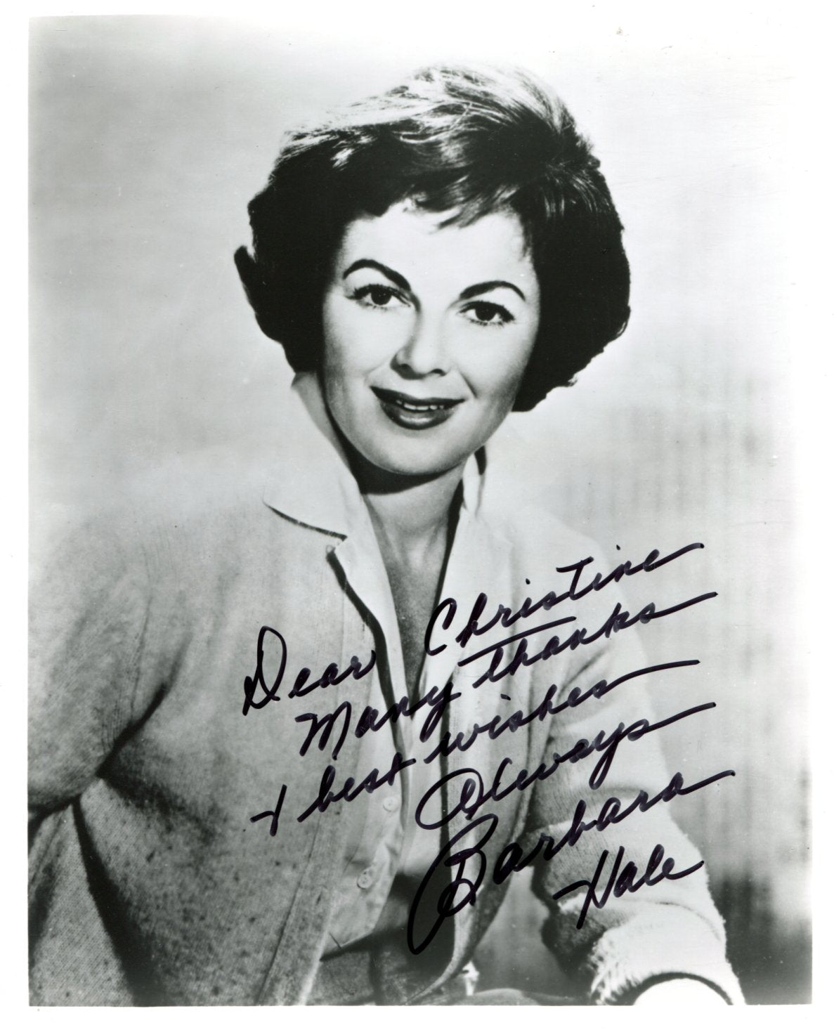 Barbara Hale Autograph Autogramm | ID 15761115185533