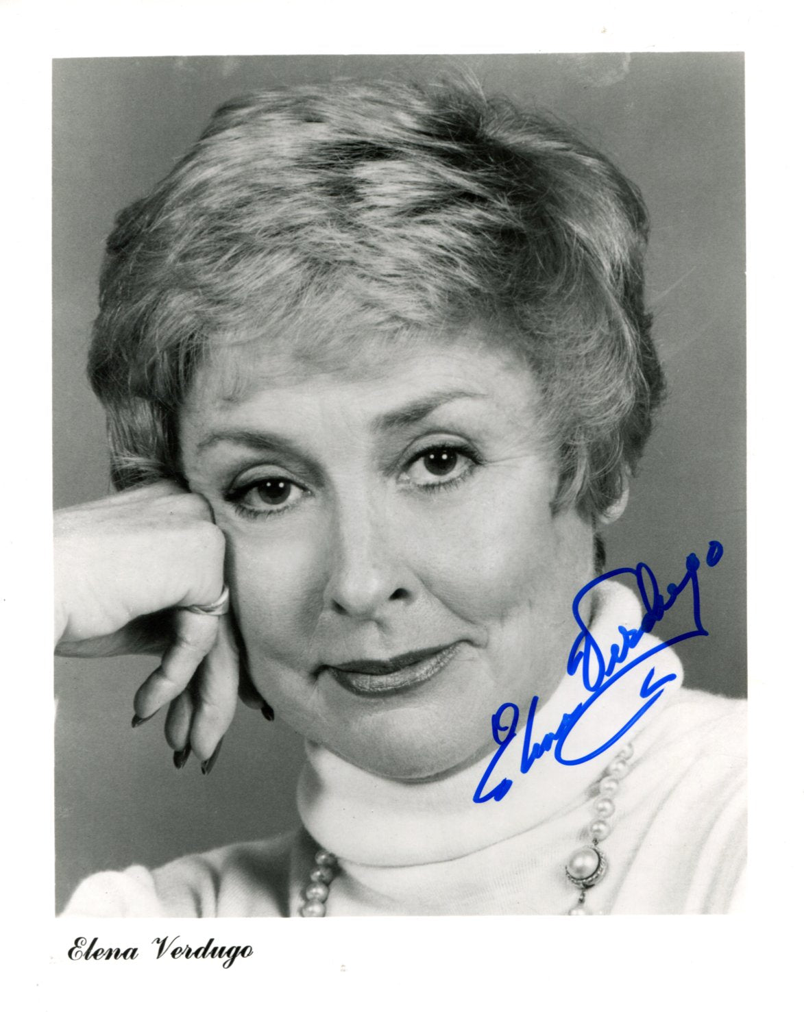 Elena Verdugo Autograph Autogramm | ID 15761125966205