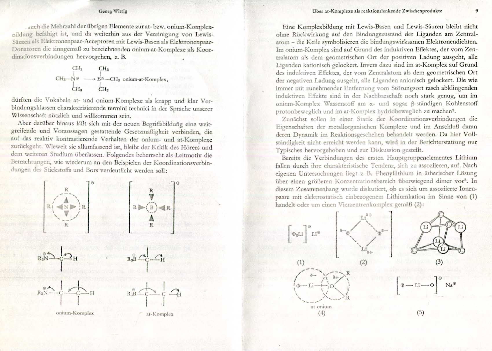 Georg Wittig Autograph