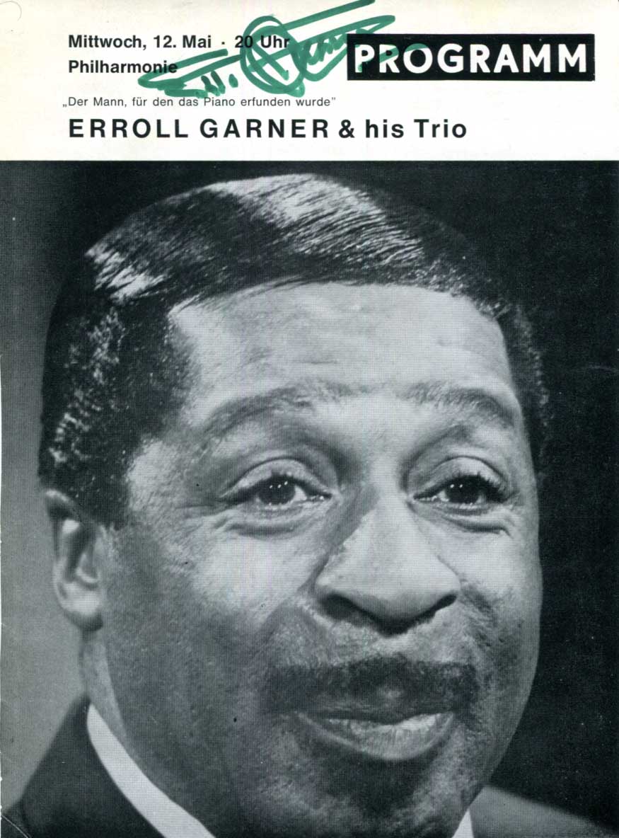 Errol Garner Autograph Autogramm | ID 15764320158077