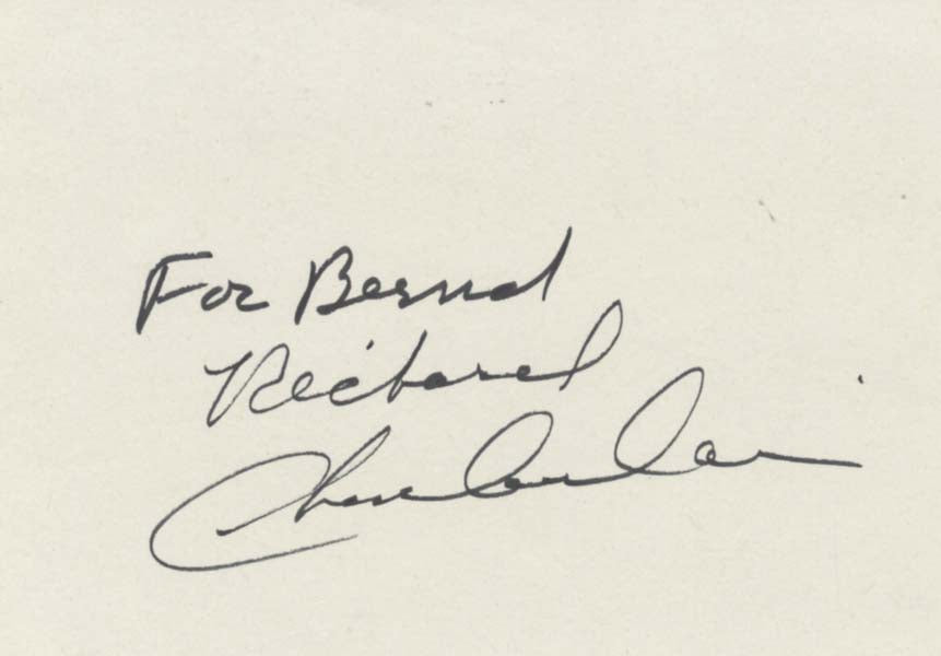 Richard Chamberlain Autograph Autogramm | ID 15764846444925