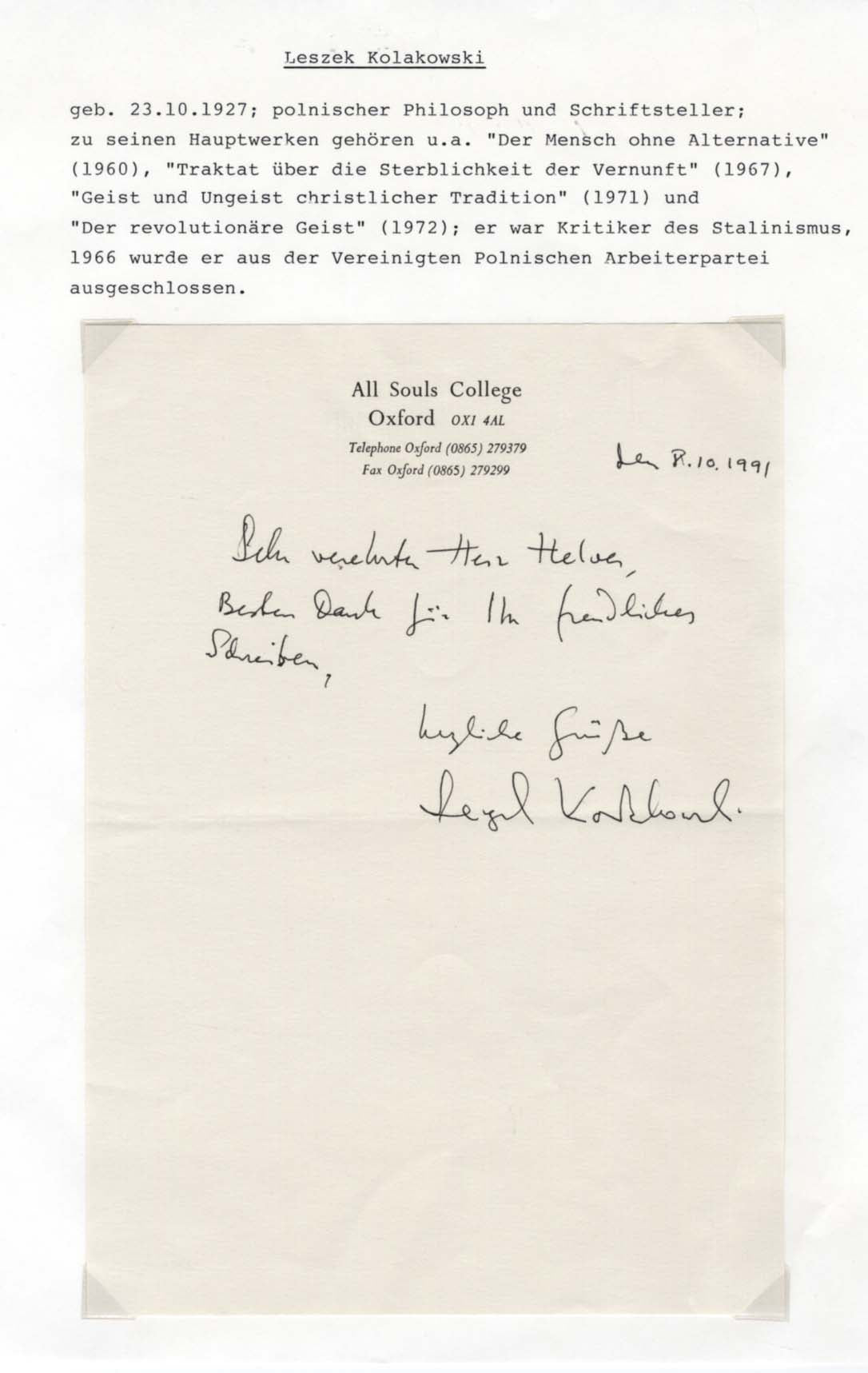 Internationale Schiftsteller (40) Autogramme