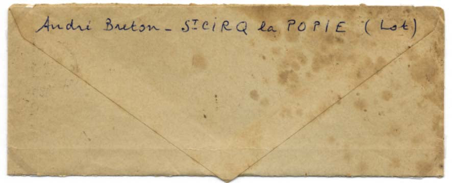 André Breton Autograph