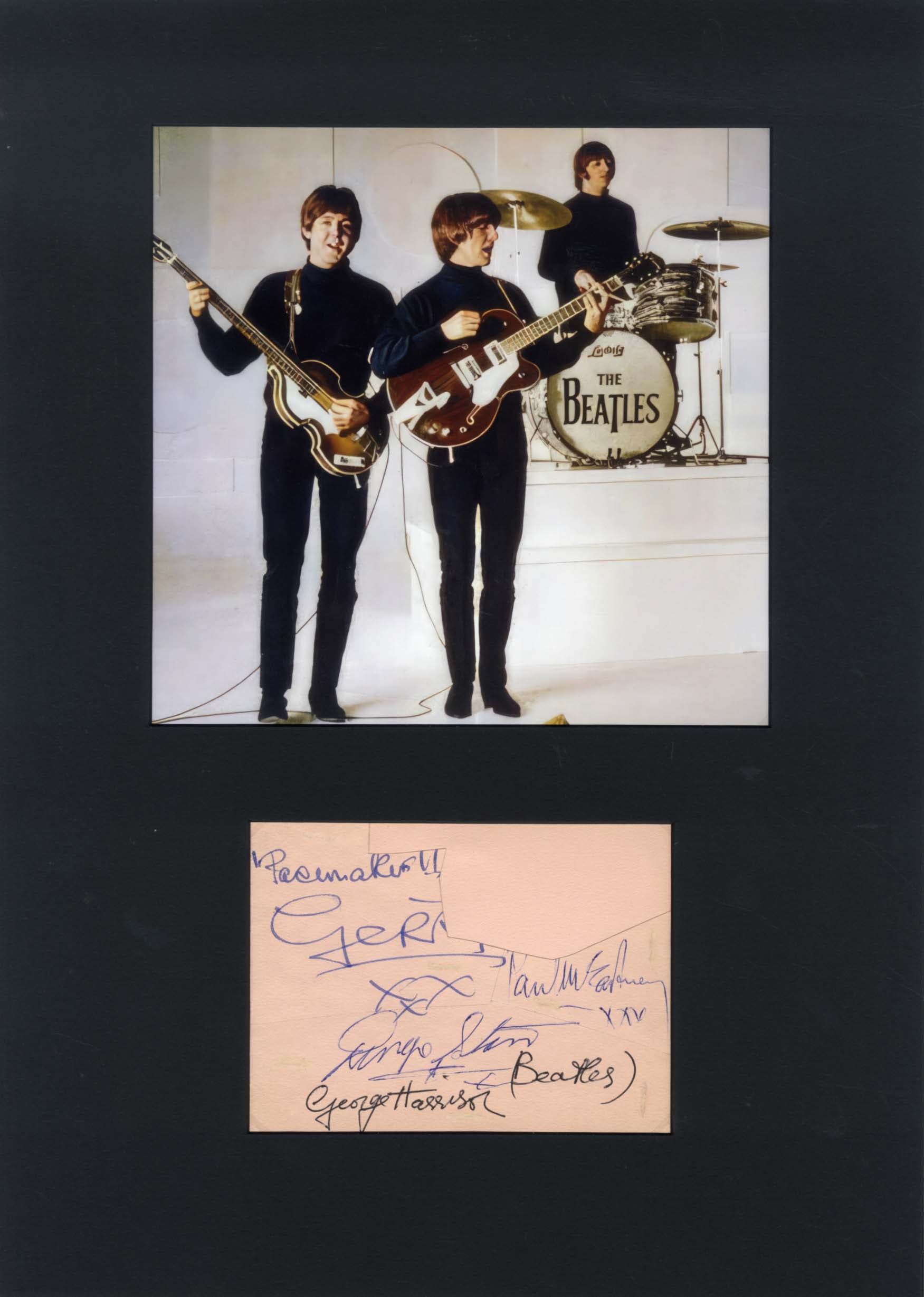 The Beatles (band) Autographs