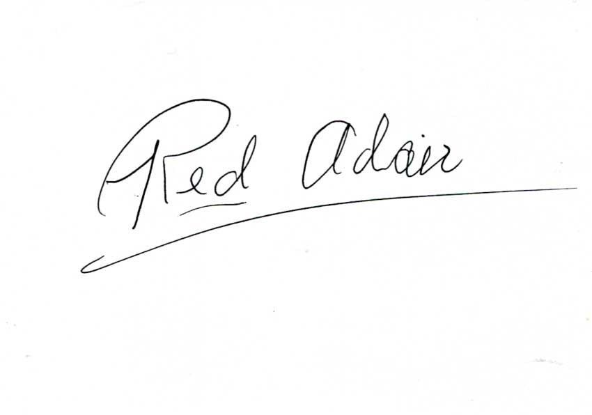 Red Adair Autograph Autogramm | ID 15769579192701