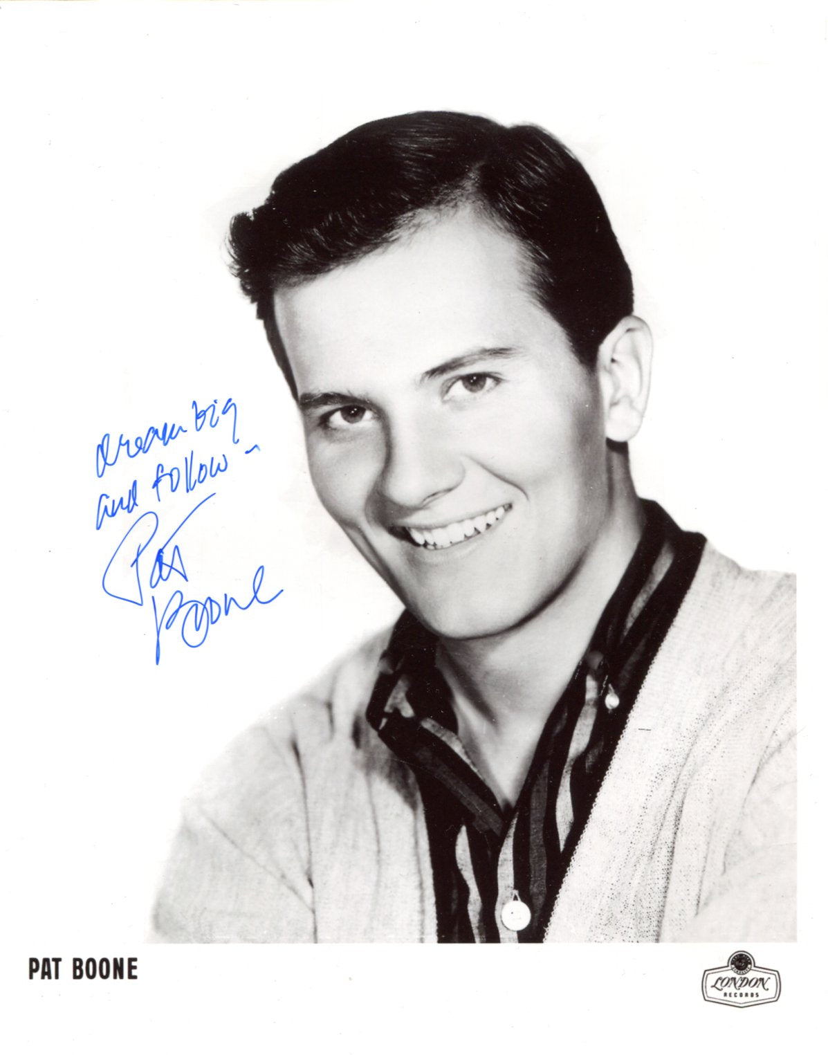 Pat Boone Autograph Autogramm | ID 15773633511805