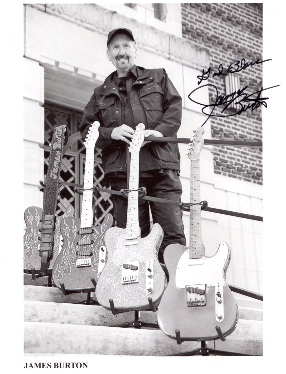 James Burton Autograph Autogramm | ID 15773882614141