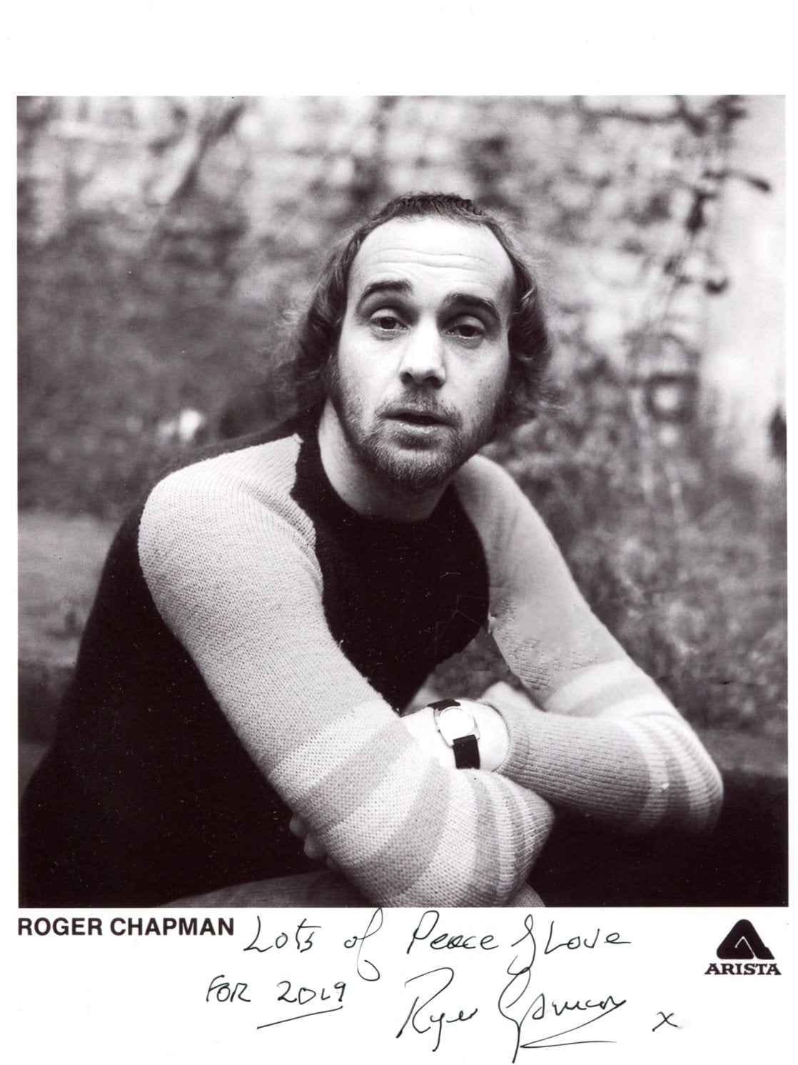 Roger Chapman Autograph Autogramm | ID 15774145937789