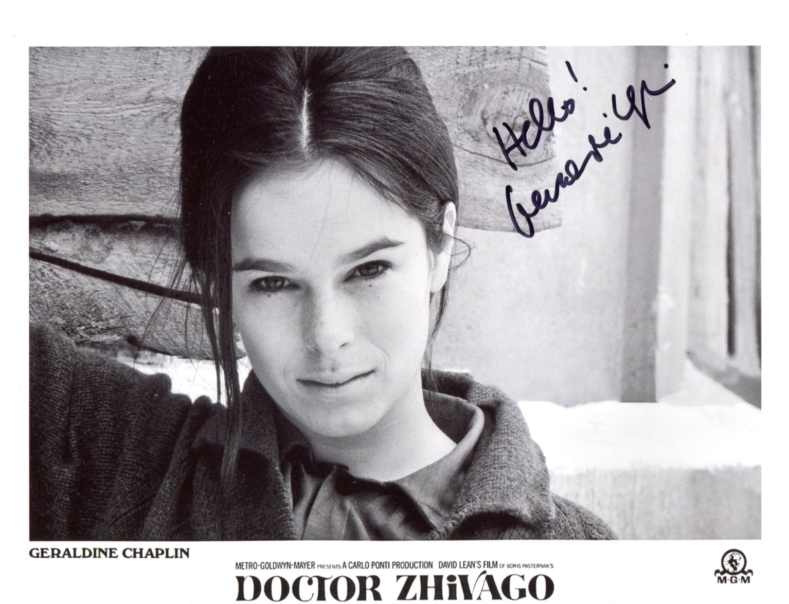 Geraldine Chaplin Autograph Autogramm | ID 15774675042685