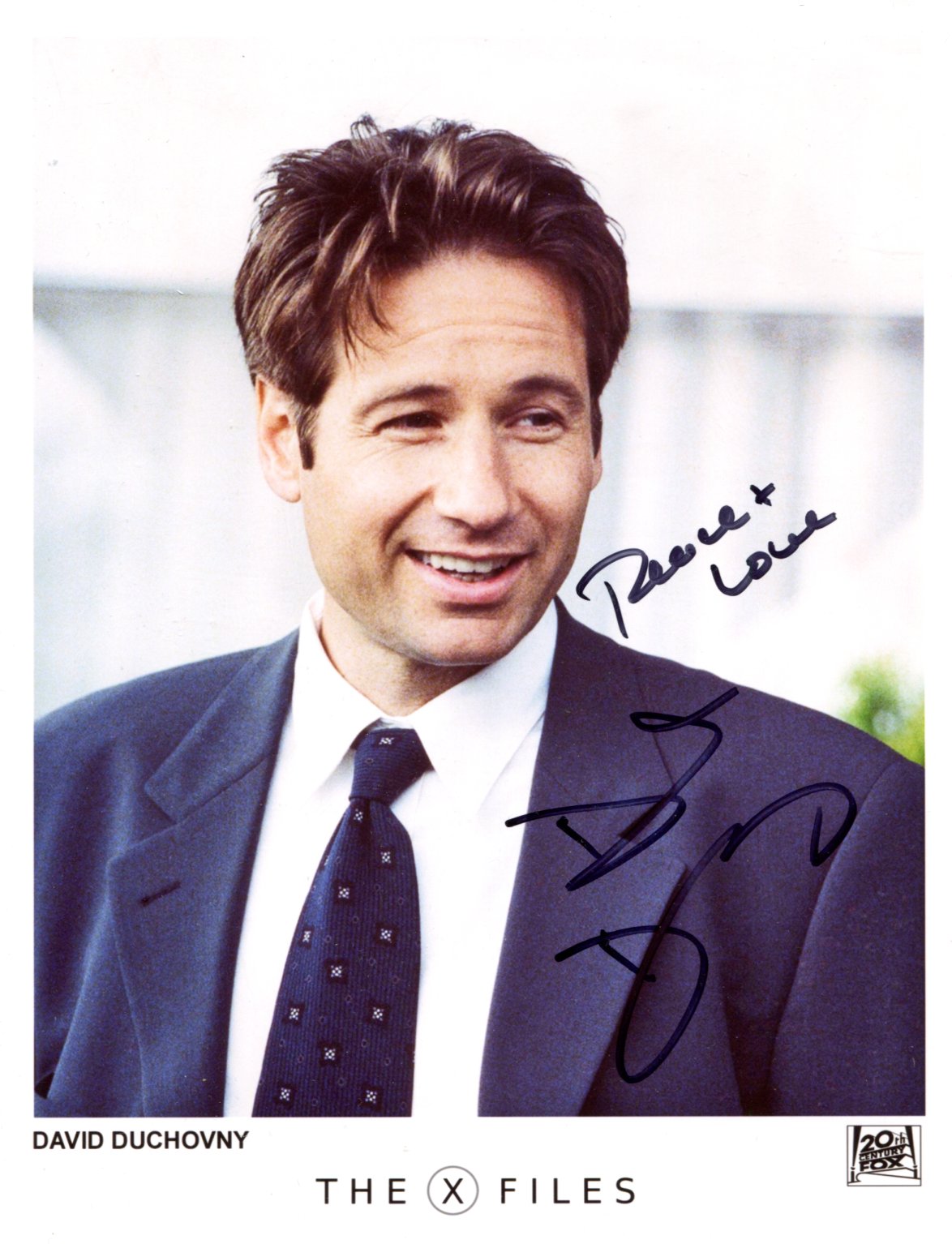 David Duchovny Autograph Autogramm | ID 15774676877693