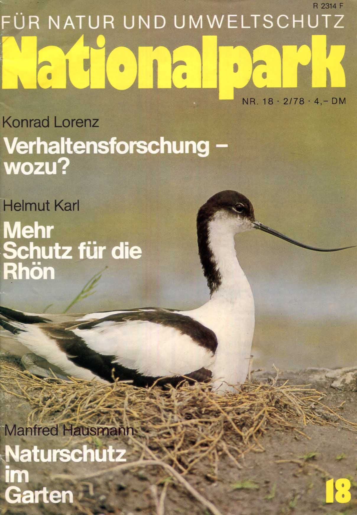 Konrad Lorenz Autograph