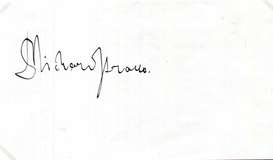 Richard Strauss Autograph Autogramm | ID 15781095276925