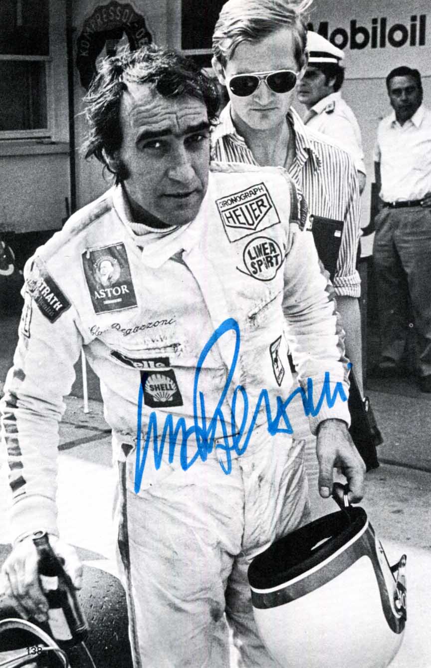 Clay Regazzoni Autograph Autogramm | ID 15781330452861