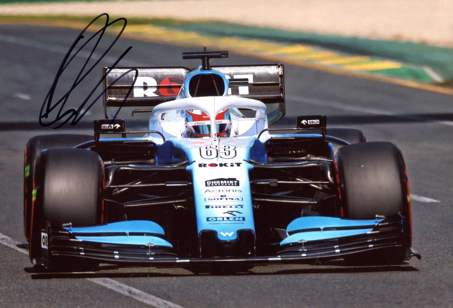 George Russell Autograph Autogramm | ID 15781377606013