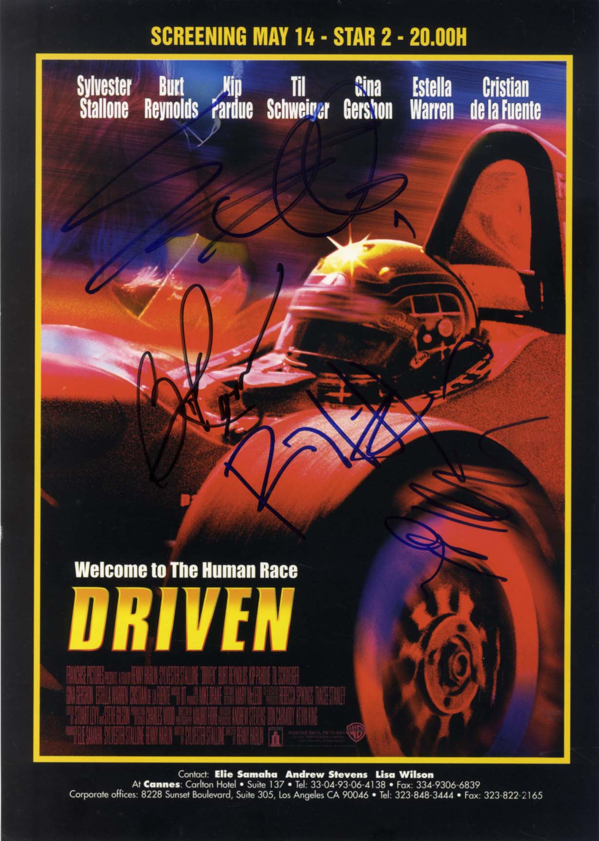 Sylvester Stallone Autograph Autogramm | ID 15786195157373