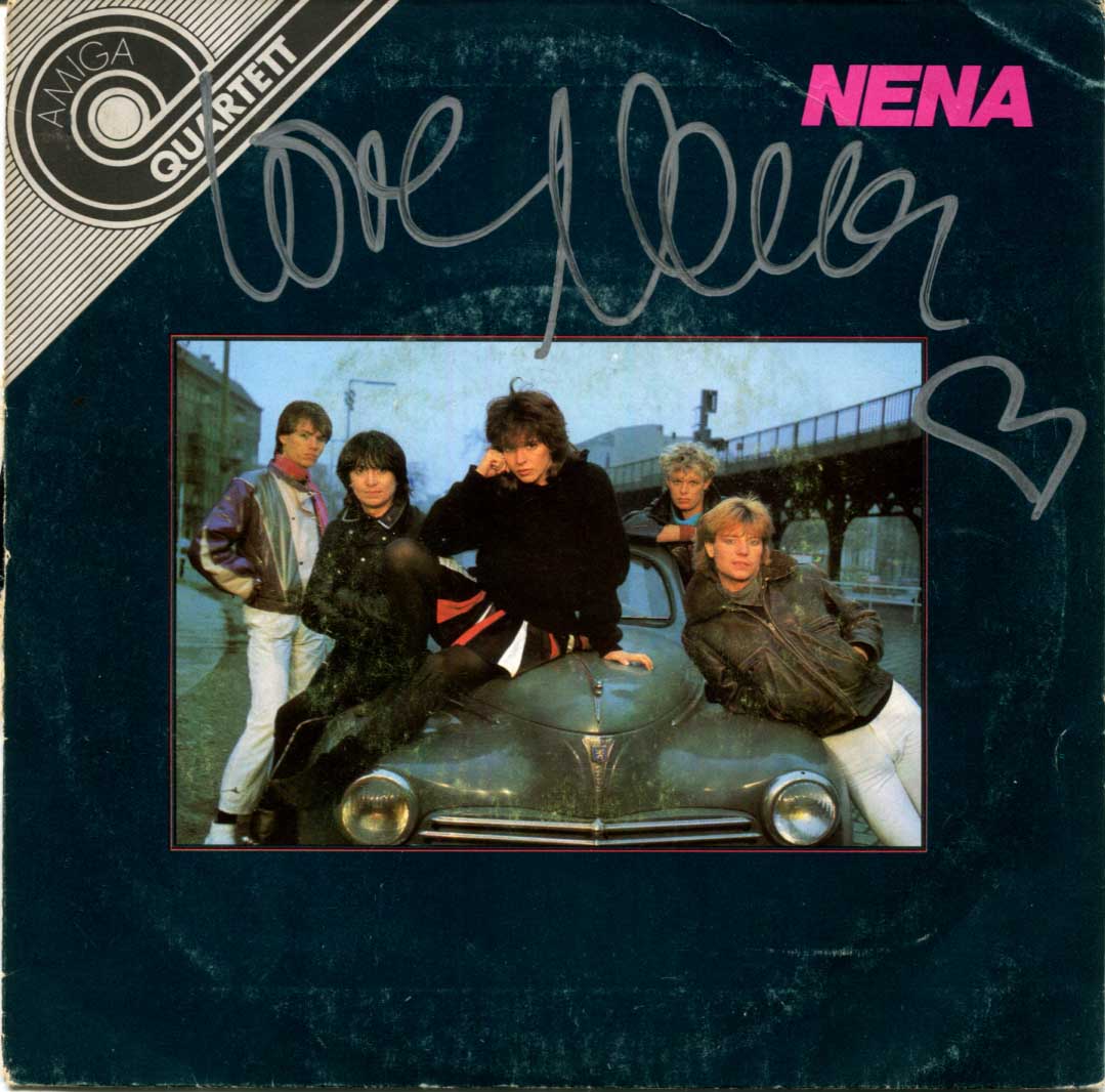 NENA Autograph Autogramm | ID 15786671931773