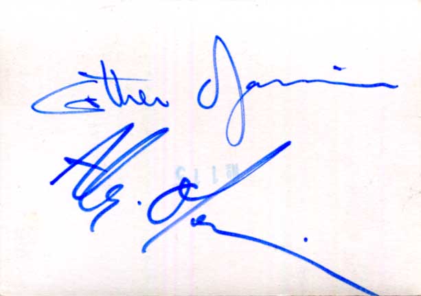 Esther Ofarim Autograph Autogramm | ID 15786687234429