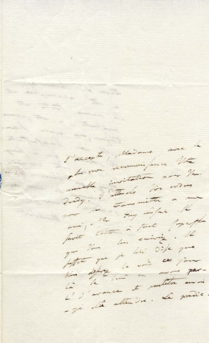 Alexander von Humboldt Autograph
