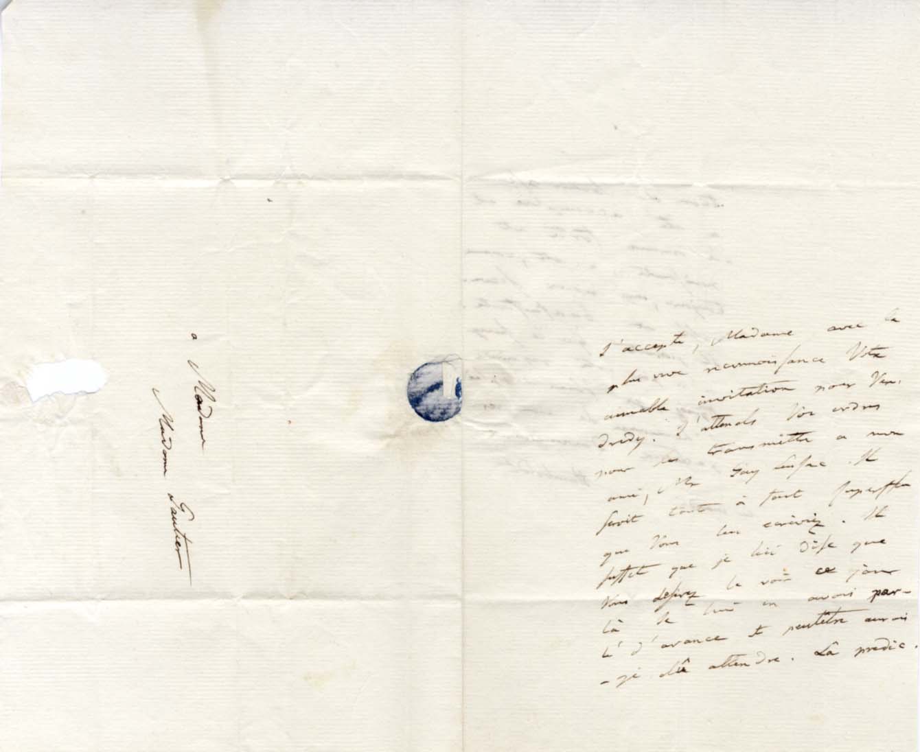 Alexander von Humboldt Autograph