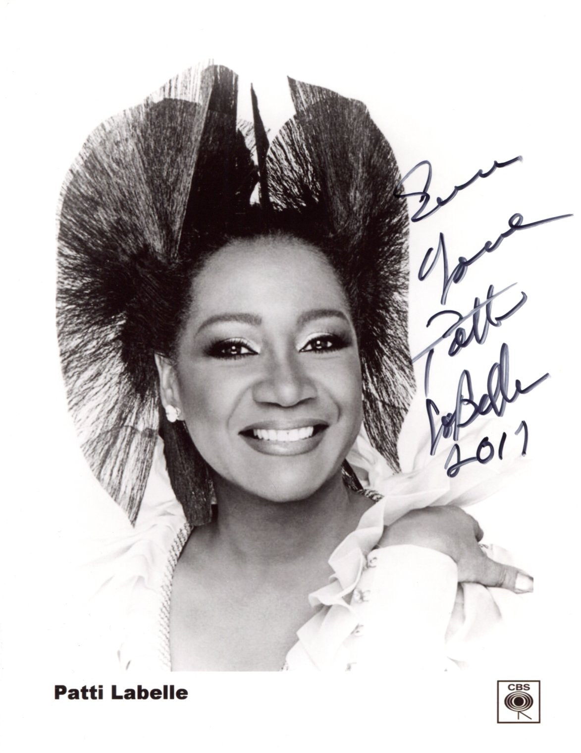 Patti LaBelle autograph, signed photograph