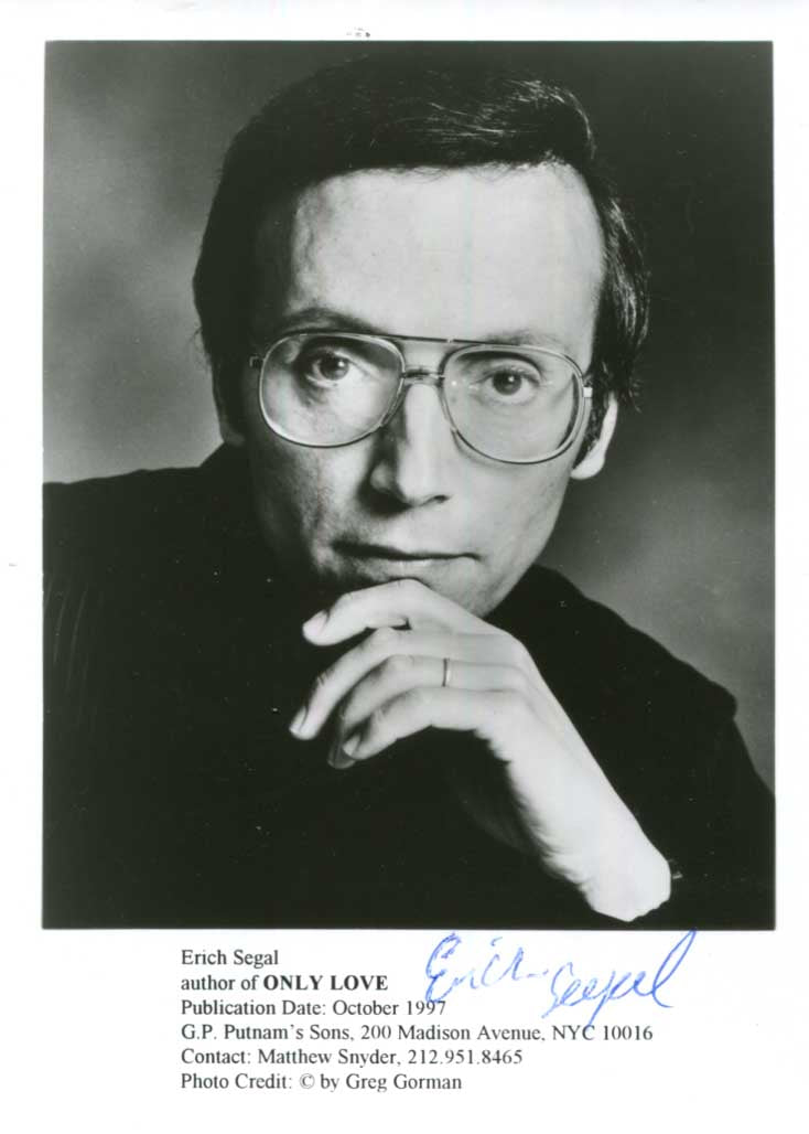 Erich Segal Autograph Autogramm | ID 15796931068285