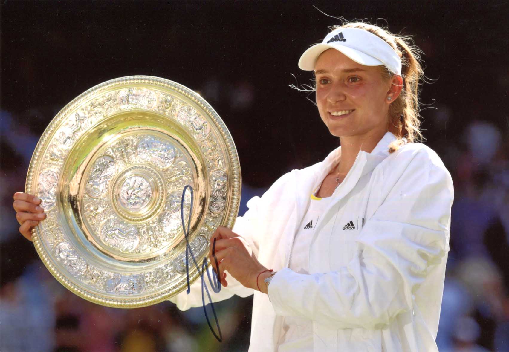 Elena Rybakina Autograph Autogramm | ID 15798509961597