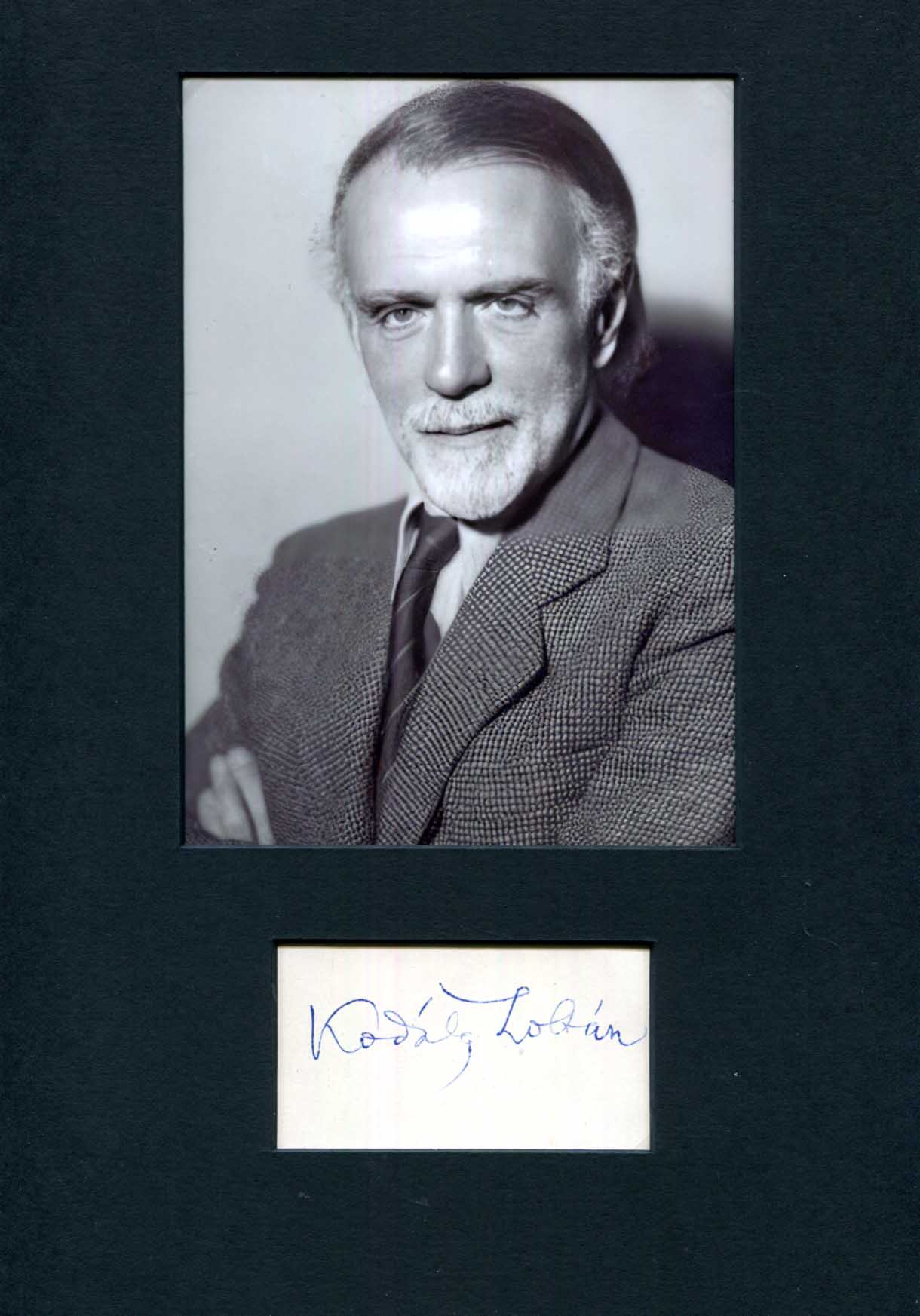 Zoltán Kodaly Autograph Autogramm | ID 15808146014589