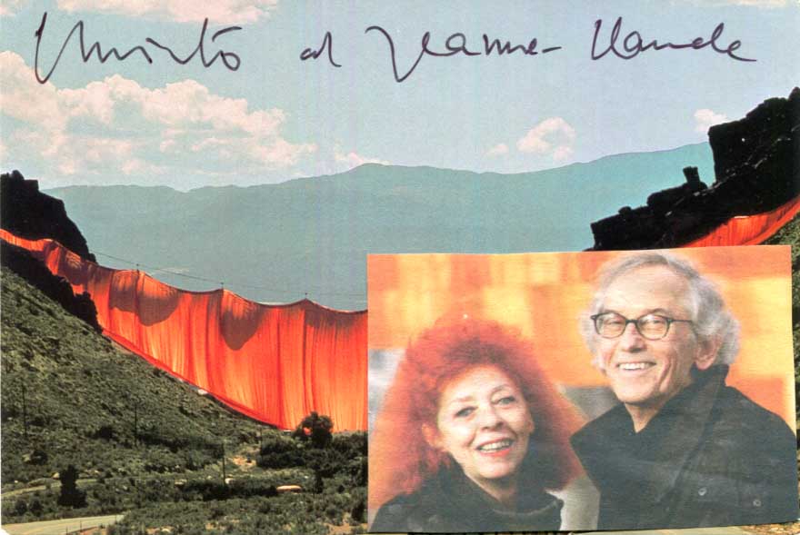 Christo und Jeanne-Claude Autograph Autogramm | ID 15813528977789