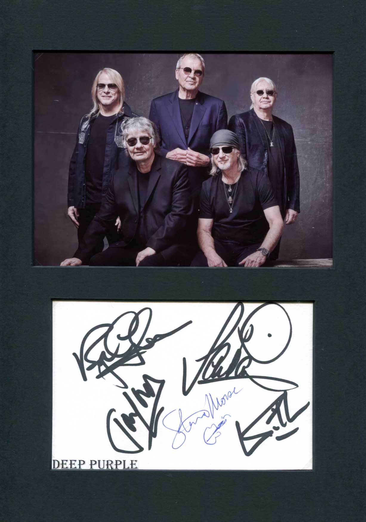 Deep Purple (band) Autographs