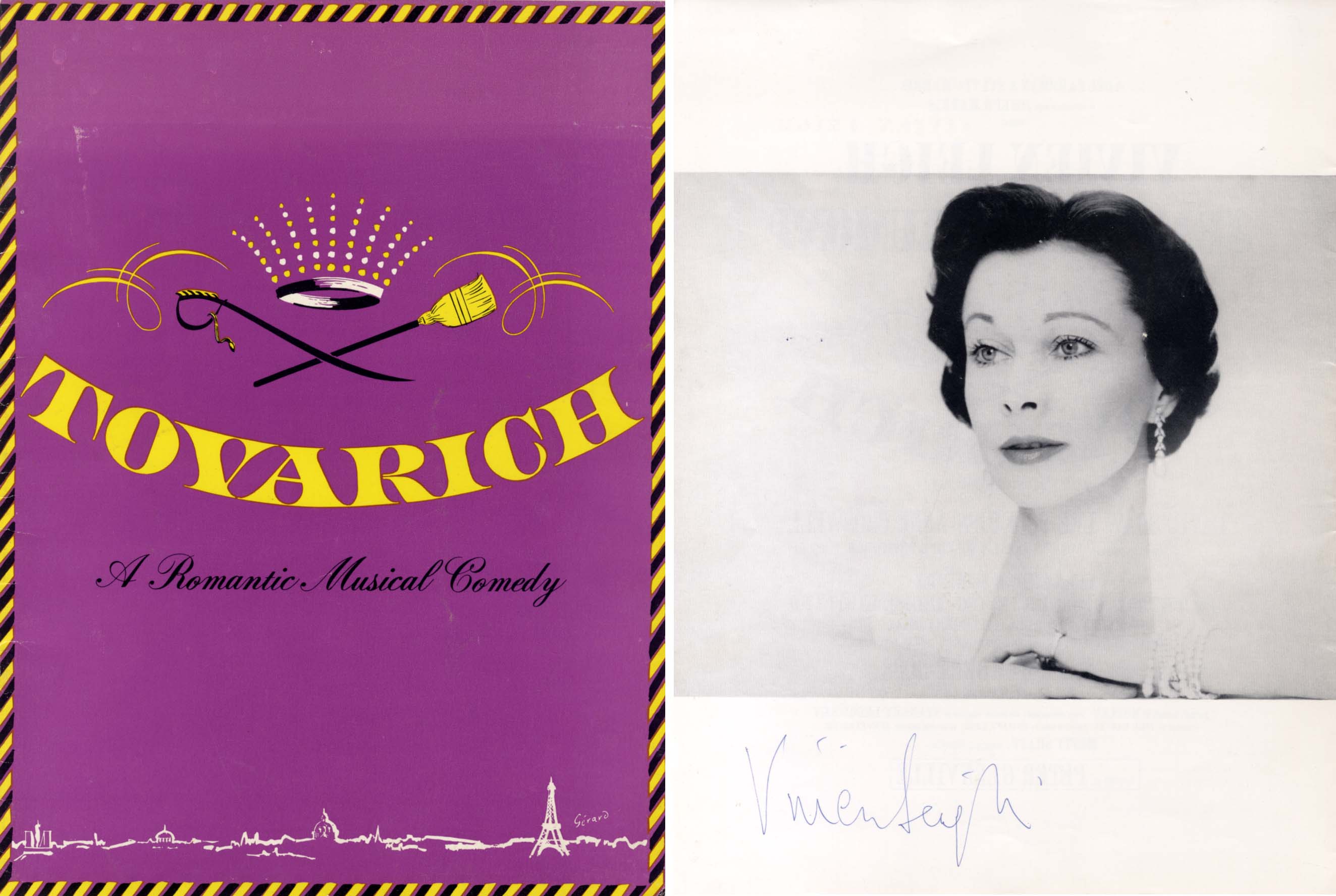 Vivien Leigh Autograph