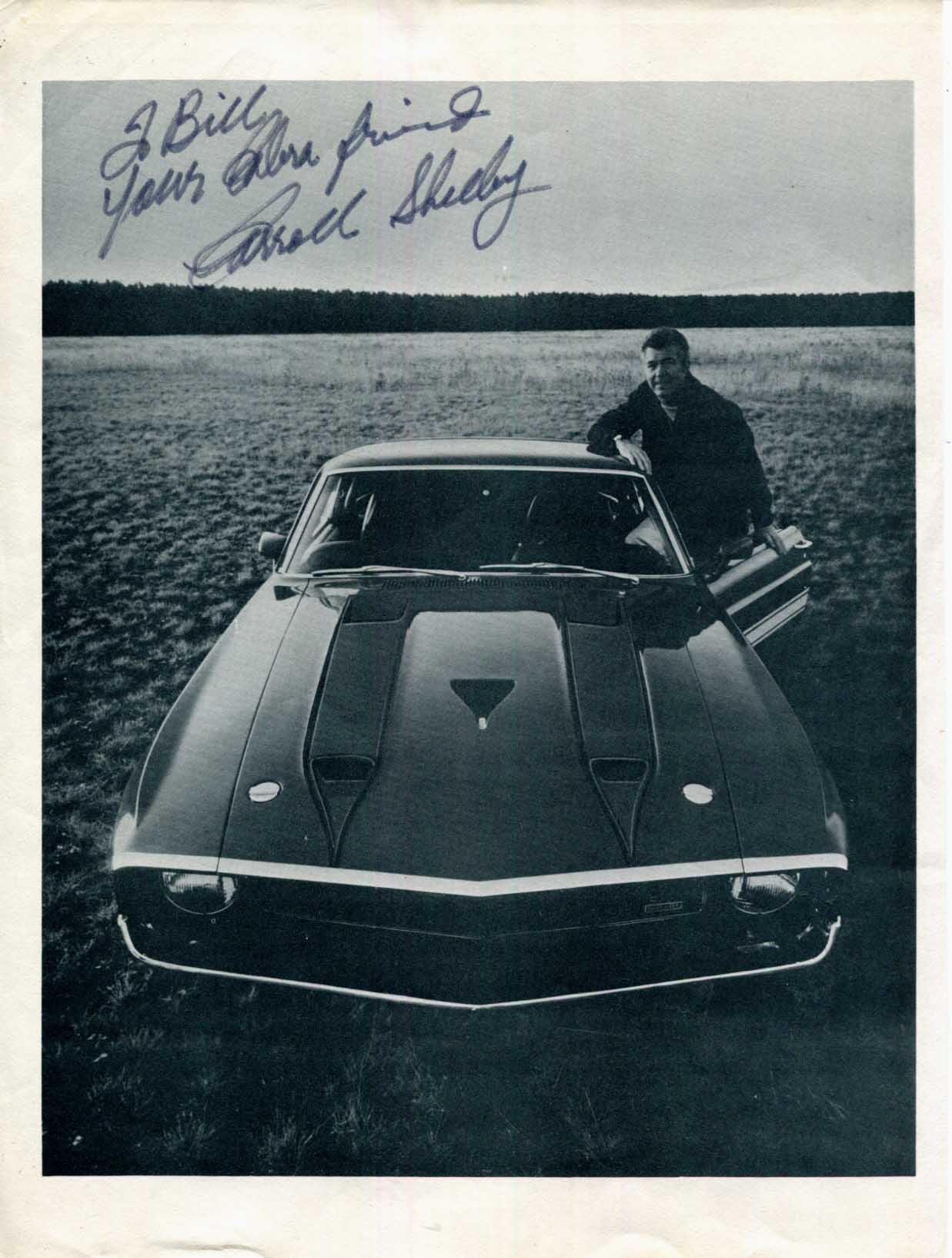 Carroll Shelby Autograph Autogramm | ID 15821797556605