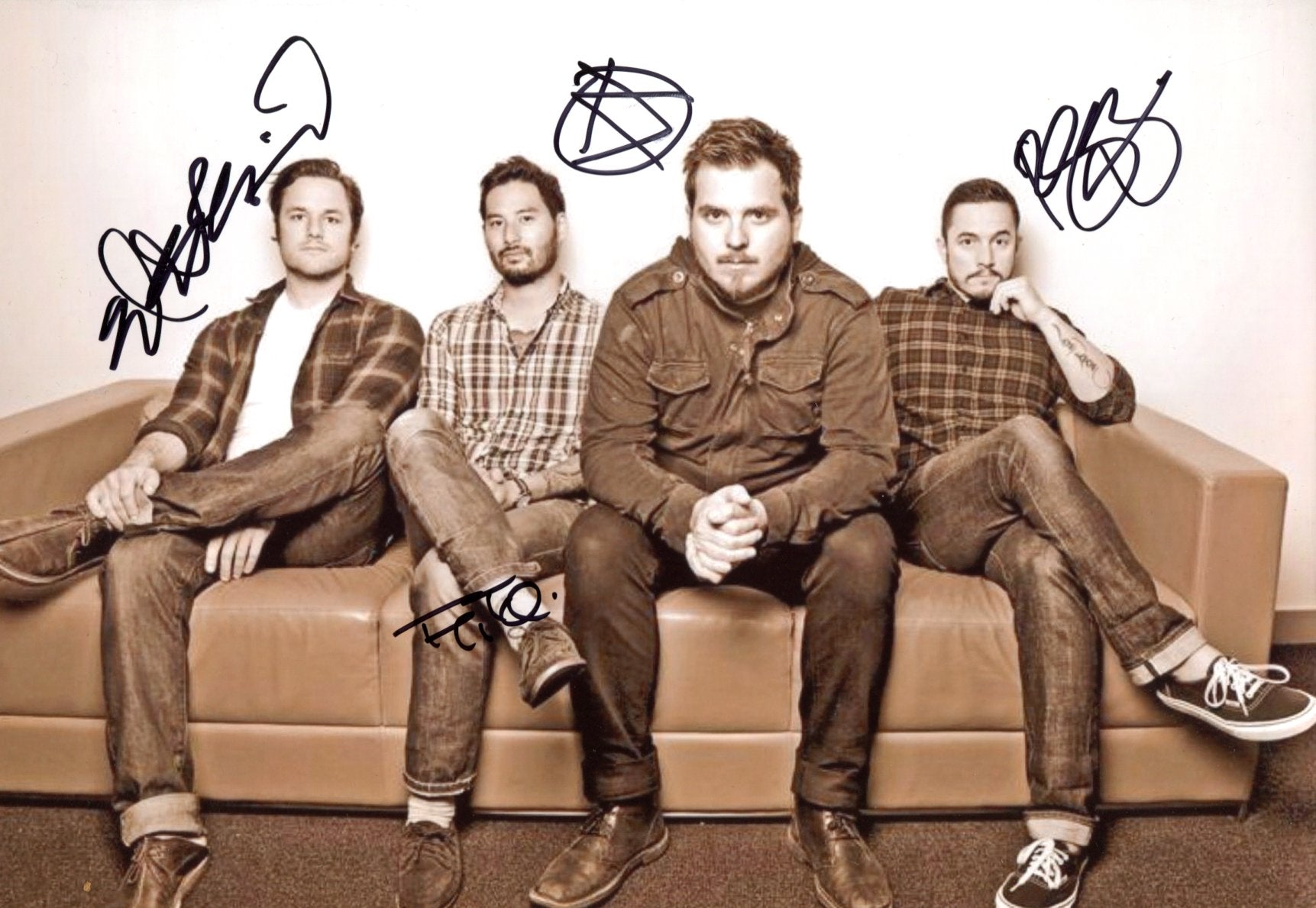 Thrice Autograph Autogramm | ID 15824665674109