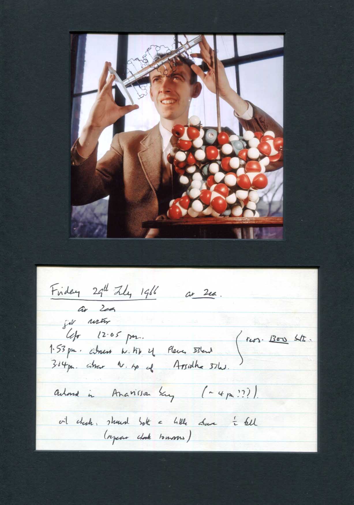 Francis Crick Autograph