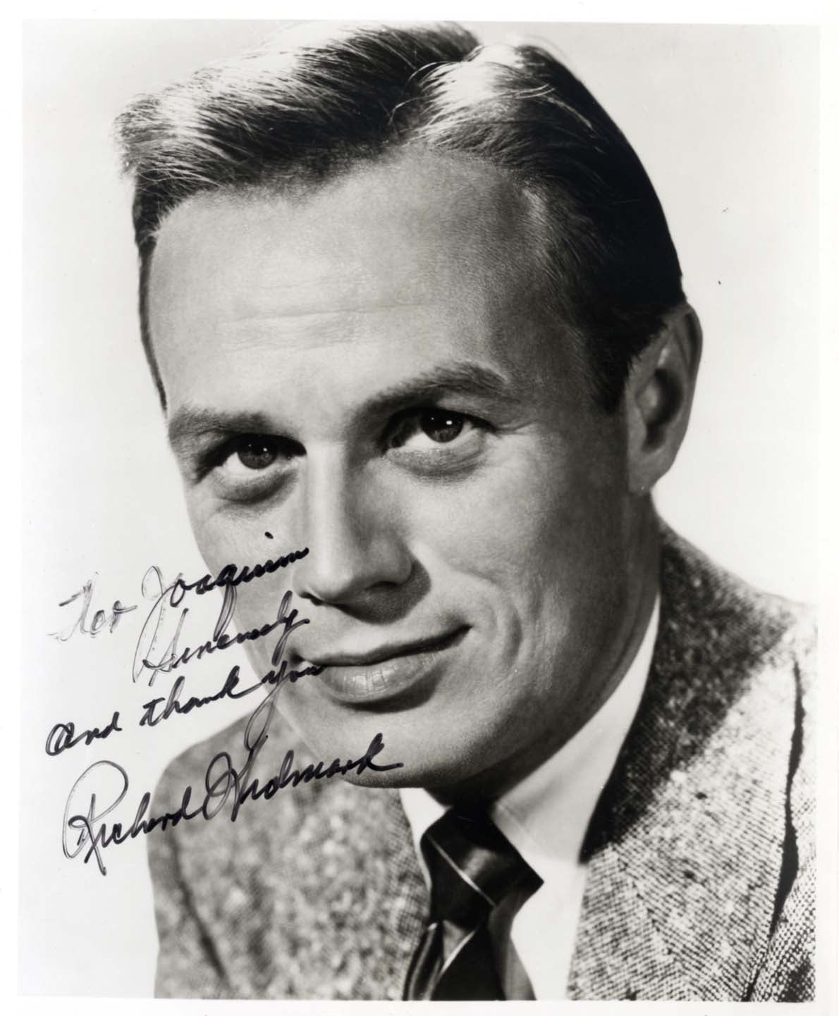 Richard Widmark Autograph Autogramm | ID 15827428311421